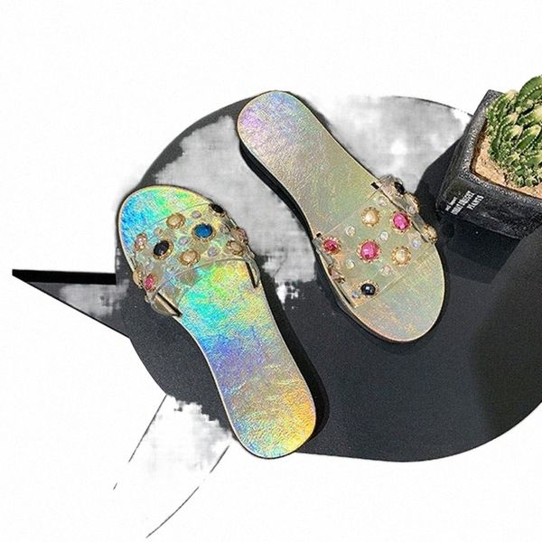 women summer rhinestone slippers woman transparent colorful ladies flats slides bling new open toe female elegant casual shoes, Black
women summer rhinestone slippers woman transparent colorful ladies flats slides bling new open toe female elegant casual shoes, Black