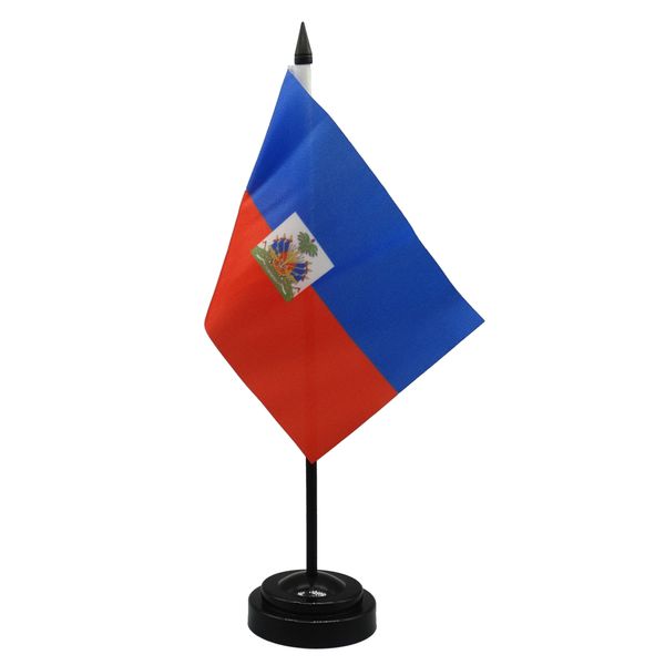haiti desk flag 14x21cm small mini haitian office table flags with stand base for home office decoration
haiti desk flag 14x21cm small mini haitian office table flags with stand base for home office decoration