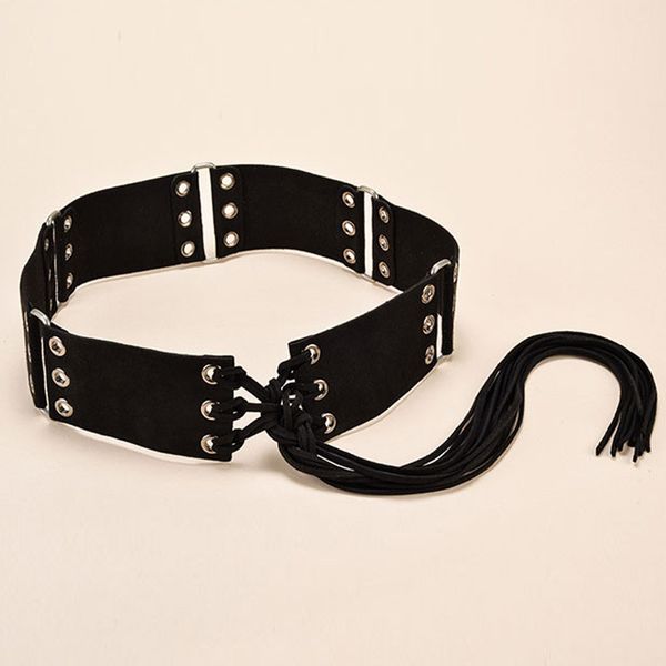fashionable all-match women's waistband with girdle with windbreaker fur long tassel decoration knotted belts punk retro, Black;brown
fashionable all-match women's waistband with girdle with windbreaker fur long tassel decoration knotted belts punk retro, Black;brown