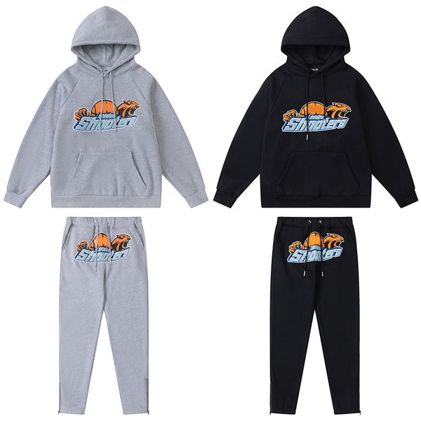 mens tracksuits sweater trousers set designer hoodies streetwear sweatshirts quality sports suit embroidery plush letter decoration thick ho, Gray
mens tracksuits sweater trousers set designer hoodies streetwear sweatshirts quality sports suit embroidery plush letter decoration thick ho, Gray