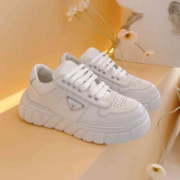 dress casual office platform women 2022 high end couple's new tie muffin thick soled small white p family triangle label casual board, Black
dress casual office platform women 2022 high end couple's new tie muffin thick soled small white p family triangle label casual board, Black