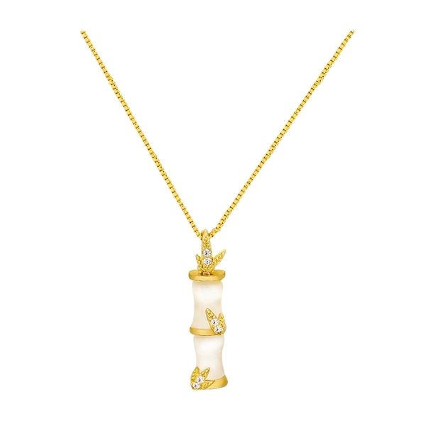 Simple Ladies Bamboo Shaped Pendant Short Necklace Women's Exquisite Clavicle Thin Neck Chain Jewelry
Simple Ladies Bamboo Shaped Pendant Short Necklace Women's Exquisite Clavicle Thin Neck Chain Jewelry