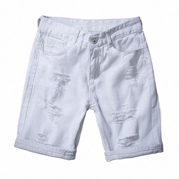 men's shorts men white denim summer holes casual jeans cotton solid slim fit pants knee length pantsmen's s59o#, White;black
men's shorts men white denim summer holes casual jeans cotton solid slim fit pants knee length pantsmen's s59o#, White;black