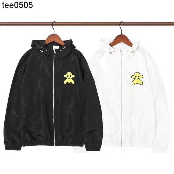 22 spring/summer new fashion jacket hooded little monster men's and women's windbreaker coat, Black;brown
22 spring/summer new fashion jacket hooded little monster men's and women's windbreaker coat, Black;brown