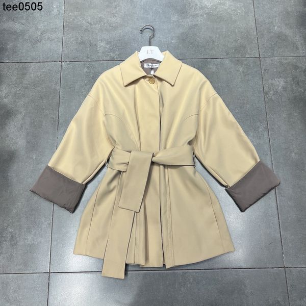 women's wool blends fashion brand 22 winter new fashion lapel small popular design loose waist design trench coat women, Black
women's wool blends fashion brand 22 winter new fashion lapel small popular design loose waist design trench coat women, Black