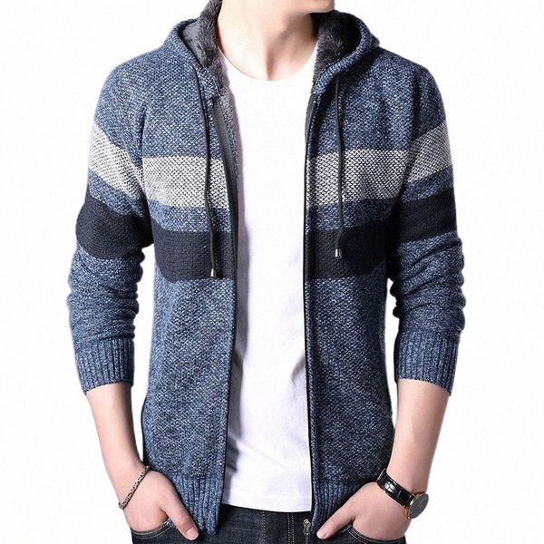 men's sweaters arrival autumn and winter sweater slim hooded plus velvet thicken knitted coat stitching men cardigan v7nl#, White;black
men's sweaters arrival autumn and winter sweater slim hooded plus velvet thicken knitted coat stitching men cardigan v7nl#, White;black