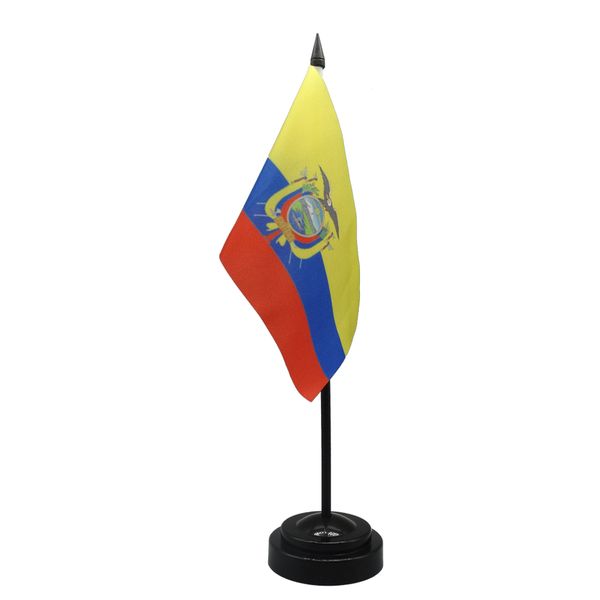 ecuador desk flag 14x21cm small mini ecuadorian office table flags with stand base for home office decoration
ecuador desk flag 14x21cm small mini ecuadorian office table flags with stand base for home office decoration