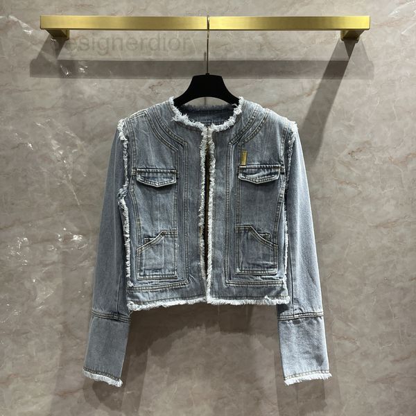 women's jackets designer short hair beard plucked edge round neck denim coat for women small crowd shenzhen nanyou high street bra card, Black;brown
women's jackets designer short hair beard plucked edge round neck denim coat for women small crowd shenzhen nanyou high street bra card, Black;brown