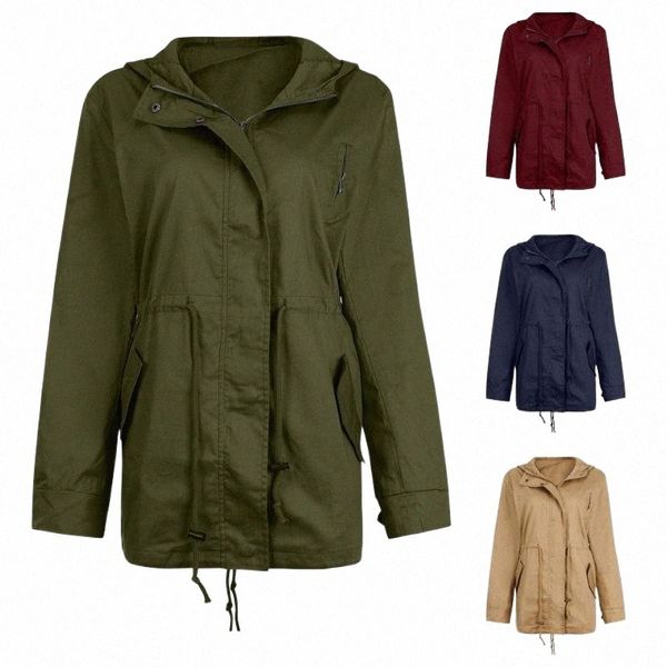 women's trench coats autumn and winter jackets solid color drawstring hooded split mid-length windbreaker outdoor windproof 04dz#, Tan;black
women's trench coats autumn and winter jackets solid color drawstring hooded split mid-length windbreaker outdoor windproof 04dz#, Tan;black