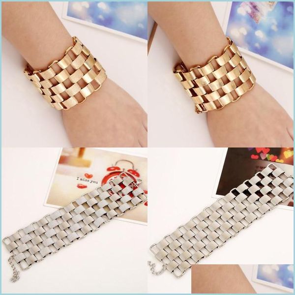 charm bracelets new fashion luxury designer metal geometric bricks link chain bracelet for woman girls gold sier color 1 dhseller2010 dh0sx, Golden;silver
charm bracelets new fashion luxury designer metal geometric bricks link chain bracelet for woman girls gold sier color 1 dhseller2010 dh0sx, Golden;silver