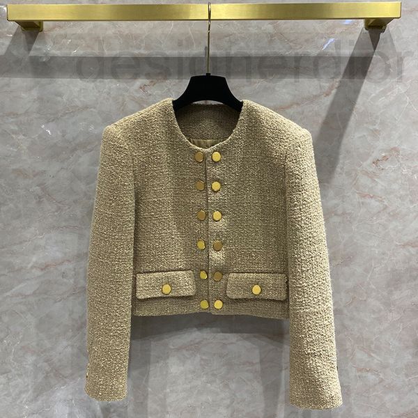 women's jackets designer nanyou heavy industry rough tweed gold button short coat for women in spring and autumn 2022 new high waist do, Black;brown
women's jackets designer nanyou heavy industry rough tweed gold button short coat for women in spring and autumn 2022 new high waist do, Black;brown