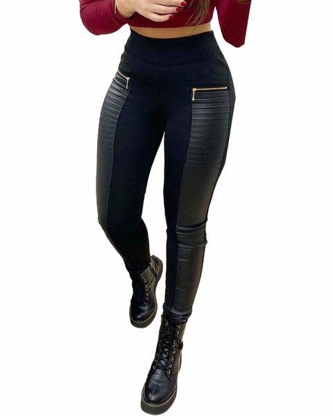 women's pants & capris pu leather 2021 fashion women fall pre-fall elegant casual contrast zipper design high waist skinny leggings jog, Black;white
women's pants & capris pu leather 2021 fashion women fall pre-fall elegant casual contrast zipper design high waist skinny leggings jog, Black;white