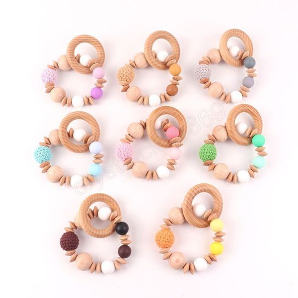 baby teethers toys wristband natural wooden silicone teething beads teether newborn teeth practice food grade soother infant feeding
baby teethers toys wristband natural wooden silicone teething beads teether newborn teeth practice food grade soother infant feeding