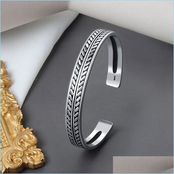 bangle bangle vintage bracelet tibetan sier color simple design classic feather leaf pattern open cuff bracelets for wom dhseller2010 dhvlv, Black
bangle bangle vintage bracelet tibetan sier color simple design classic feather leaf pattern open cuff bracelets for wom dhseller2010 dhvlv, Black