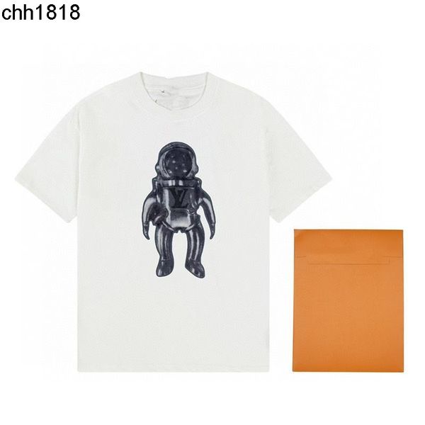 men's t-shirts high version envelope bag astronaut print short sleeve t-shirt men and women casual ins trend short t half sleeve tee, White;black
men's t-shirts high version envelope bag astronaut print short sleeve t-shirt men and women casual ins trend short t half sleeve tee, White;black