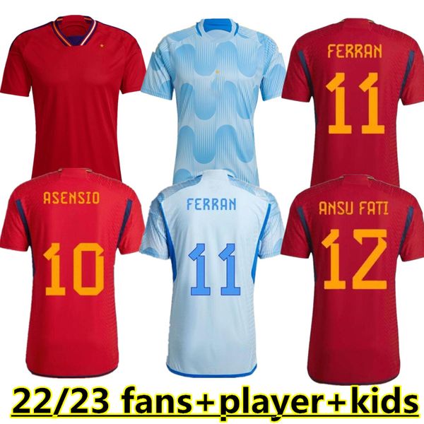 2022 2023 spain sergio azpilicueta soccer jerseys national team unifroms 22 23 ferran canales ansu fati spains koke asensio pedri morata kid, Black;yellow
2022 2023 spain sergio azpilicueta soccer jerseys national team unifroms 22 23 ferran canales ansu fati spains koke asensio pedri morata kid, Black;yellow