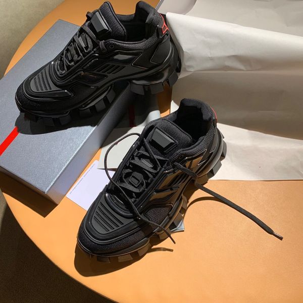 est men 's sports shoes sneakers runner trainers brand designer cloudbust thunder men knit fabric technical eyestay casual walking ligh, Black
est men 's sports shoes sneakers runner trainers brand designer cloudbust thunder men knit fabric technical eyestay casual walking ligh, Black