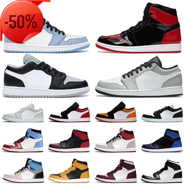 jumpman 1 mens basketball shoes 1s bred patent university blue light smoke grey panda retro men womens trainers outdoor sport sneakers, Black
jumpman 1 mens basketball shoes 1s bred patent university blue light smoke grey panda retro men womens trainers outdoor sport sneakers, Black
