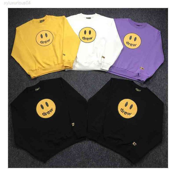 drew chaopai high street sweater ins net red classic smiling face bieber's same men's and women's long sleeve round neck, Black
drew chaopai high street sweater ins net red classic smiling face bieber's same men's and women's long sleeve round neck, Black