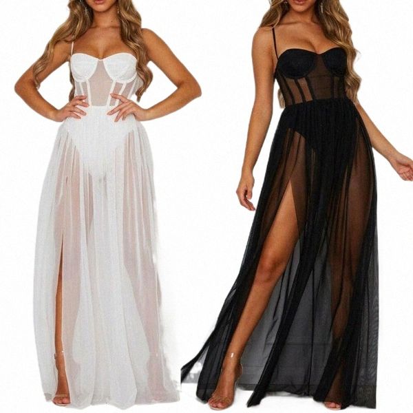 summer 2pcs dress womens perspective mesh gauze sleeveless backless party dress black white long maxi dresses sundress a6xd#, Black;gray
summer 2pcs dress womens perspective mesh gauze sleeveless backless party dress black white long maxi dresses sundress a6xd#, Black;gray