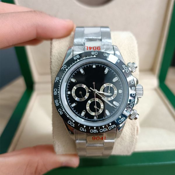 watches ceramic bezel stainless steel strap 40mm water proof sports wristwatches automatic mechanical montre de luxe, Silver
watches ceramic bezel stainless steel strap 40mm water proof sports wristwatches automatic mechanical montre de luxe, Silver