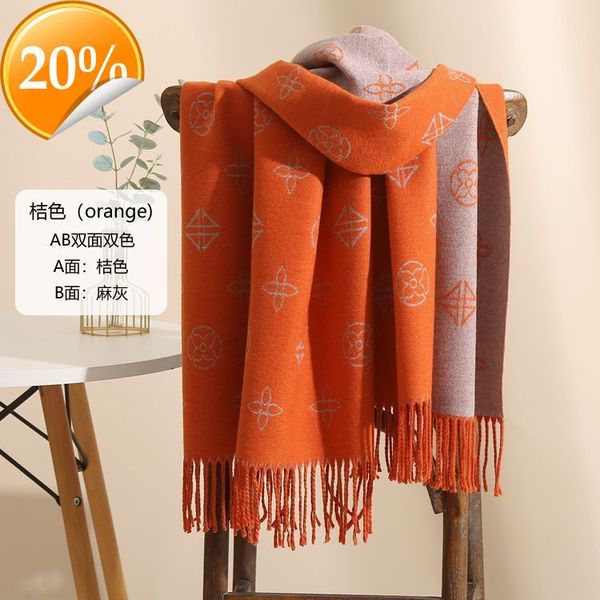 new design scarf for women in autumn and winter double-sided two-color korean version neck protection warm cashmere dual-use with long, Blue;gray
new design scarf for women in autumn and winter double-sided two-color korean version neck protection warm cashmere dual-use with long, Blue;gray