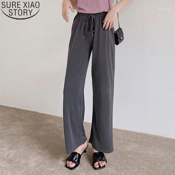 drawstring loose high waist wide leg pants solid women summer 2021 thin korean style all-match casual 10002 women's & capris h4ya#, Black;white
drawstring loose high waist wide leg pants solid women summer 2021 thin korean style all-match casual 10002 women's & capris h4ya#, Black;white