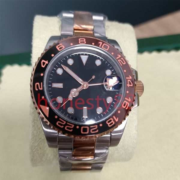 watches hjd gmt ceramic bezel mechanical ss automatic 2813 movement watch sports wristwatches wristwatch, Silver
watches hjd gmt ceramic bezel mechanical ss automatic 2813 movement watch sports wristwatches wristwatch, Silver