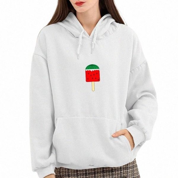 women's hoodies & sweatshirts kawaii watermelon ice print hoodie oversized women cotton sweatshirt pocket clothing harajuku streetwear, Black
women's hoodies & sweatshirts kawaii watermelon ice print hoodie oversized women cotton sweatshirt pocket clothing harajuku streetwear, Black