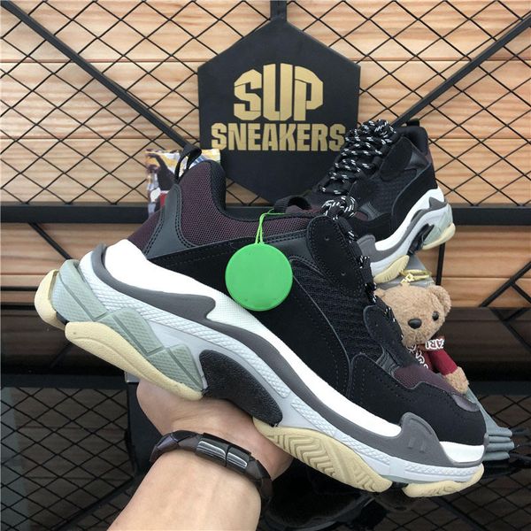 chic casual shoes designer sneakers boots shoe fashion 17fw women height increasing triple green white vintage old dad grandpa platform men, Black
chic casual shoes designer sneakers boots shoe fashion 17fw women height increasing triple green white vintage old dad grandpa platform men, Black