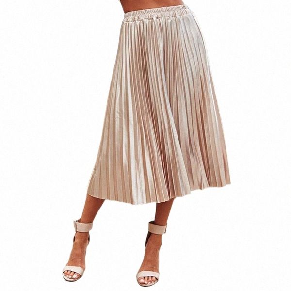 summer fashion women elegant pink skirt high waist long pleated skirts saias midi faldas vintage z83i#, Black
summer fashion women elegant pink skirt high waist long pleated skirts saias midi faldas vintage z83i#, Black