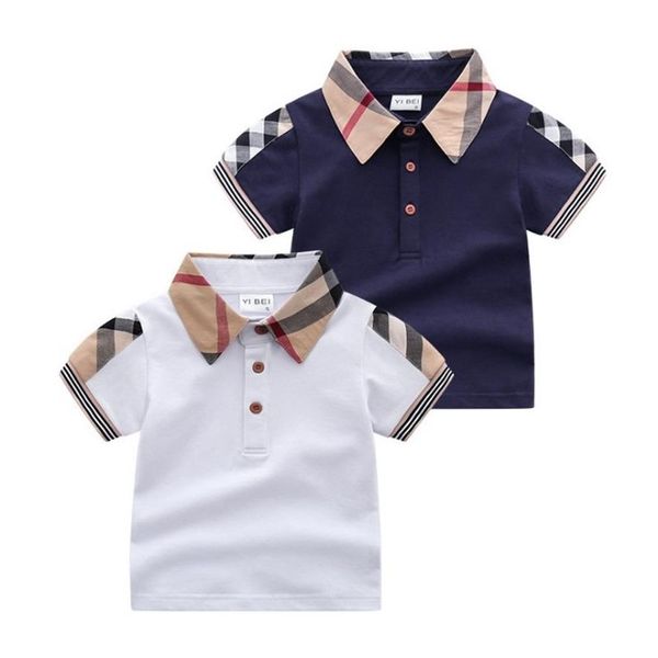 baby boys turn-down collar t-shirts summer kids short sleeve plaid t-shirt gentleman style children cotton casual tees boy sh266y, Blue
baby boys turn-down collar t-shirts summer kids short sleeve plaid t-shirt gentleman style children cotton casual tees boy sh266y, Blue