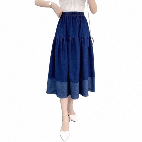 denim skirts womens 2021 spring elastic high waist patchwork shirring color block cotton bottoms female daily clothes q3e1#, Black
denim skirts womens 2021 spring elastic high waist patchwork shirring color block cotton bottoms female daily clothes q3e1#, Black