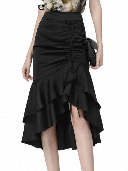 skirts high waist drawstring pleated skirt for women 2021 spring summer elegant irregular ruffle bodycon fishtail long trendy 879c#, Black
skirts high waist drawstring pleated skirt for women 2021 spring summer elegant irregular ruffle bodycon fishtail long trendy 879c#, Black