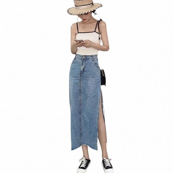 skirts split long denim women button pockets jeans summer korean vintage midi wrap skirt casual 2021 plus size f1nu#, Black
skirts split long denim women button pockets jeans summer korean vintage midi wrap skirt casual 2021 plus size f1nu#, Black