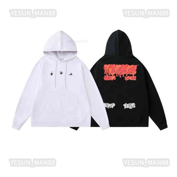 designer luxury off classic hoodie color water dissolution print couples of black white men and women high street casual sweater hooded
designer luxury off classic hoodie color water dissolution print couples of black white men and women high street casual sweater hooded