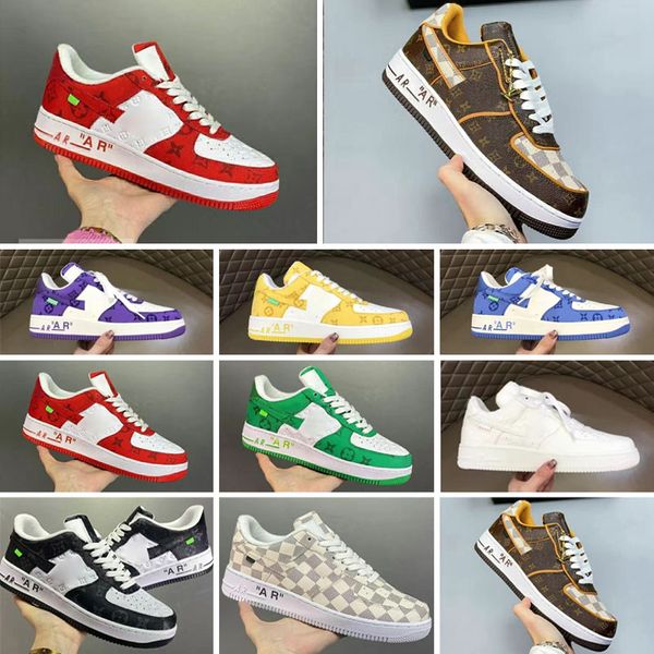 white low mens casual shoes sandals mca university blue designers sneakers forces one shoes size 36-45, Black
white low mens casual shoes sandals mca university blue designers sneakers forces one shoes size 36-45, Black
