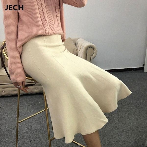 skirts jech cashmere wool women trumpet fashion solid warm mid-calf length winter autumn female high waist skirt e2lf#, Black
skirts jech cashmere wool women trumpet fashion solid warm mid-calf length winter autumn female high waist skirt e2lf#, Black