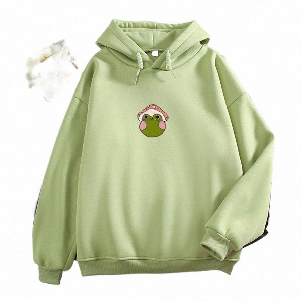 mushroom hoodies cute frog harajuku gothic aesthetic clothing spring autumn kawaii graphic women vintage sudadera mujer women's & sweat, Black
mushroom hoodies cute frog harajuku gothic aesthetic clothing spring autumn kawaii graphic women vintage sudadera mujer women's & sweat, Black