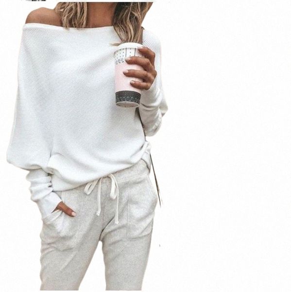 plus size women off shoulder loose pullover sweater long sleeve knit sweater jumper ladies casual fall 1 c3dv#, White;black
plus size women off shoulder loose pullover sweater long sleeve knit sweater jumper ladies casual fall 1 c3dv#, White;black
