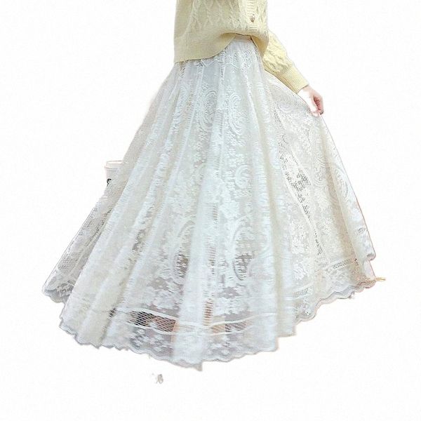 skirts spring and summer high waist lace elegant women's long skirt vintage white ladies casual plus size maxi lady g2zs#, Black
skirts spring and summer high waist lace elegant women's long skirt vintage white ladies casual plus size maxi lady g2zs#, Black