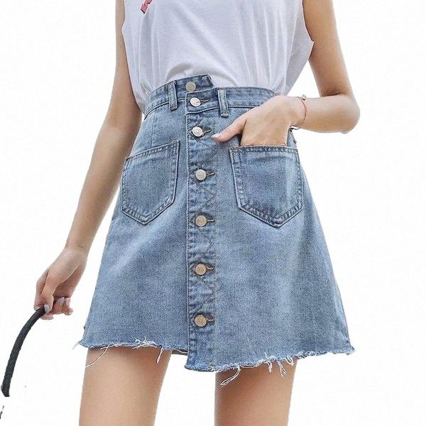 skirts summer women's denim skirt fashionable large size high waist thin package hip woman irregular button a-line p3xx#, Black
skirts summer women's denim skirt fashionable large size high waist thin package hip woman irregular button a-line p3xx#, Black