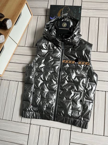 men's vests waistcoat black grey down jacket europe and the united states various brands soft and comfortable warm classic cartoon lett, Black;white
men's vests waistcoat black grey down jacket europe and the united states various brands soft and comfortable warm classic cartoon lett, Black;white