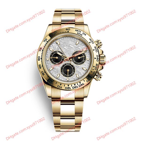 men's watch 40mm silver grey dial asia 2813 automatic mechanical watch m116508 no chronograph gold stainless steel strap sapphire glass, Slivery;brown
men's watch 40mm silver grey dial asia 2813 automatic mechanical watch m116508 no chronograph gold stainless steel strap sapphire glass, Slivery;brown