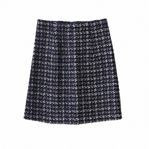 skirts dark blue plaid tweed skirt 2021 spring / autumn women's ladies high waist slim wild bag hip a-line 52zq#, Black
skirts dark blue plaid tweed skirt 2021 spring / autumn women's ladies high waist slim wild bag hip a-line 52zq#, Black