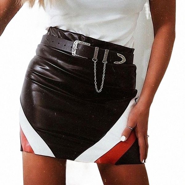 skirts design stitching geometric pu leather skirt half-skirt mini summer ins super style 3532#, Black
skirts design stitching geometric pu leather skirt half-skirt mini summer ins super style 3532#, Black