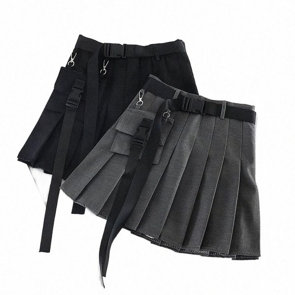 skirts fashion solid black gray patchwork pleated suspender for women gothic summer punk 2021 pockets zipper a-line mini skirt h47r#
skirts fashion solid black gray patchwork pleated suspender for women gothic summer punk 2021 pockets zipper a-line mini skirt h47r#