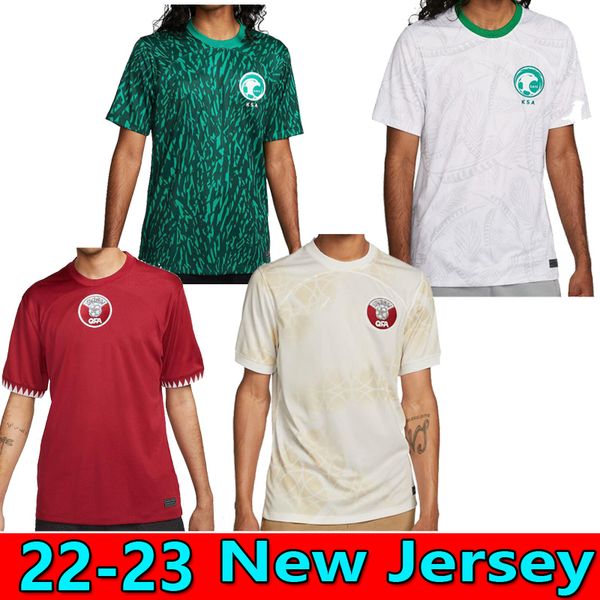 22/23 saudi arabia soccer jerseys 2023 camisetas de futbol abudullah al-mayoof mohammed al owais home away men short sleeve football shirt 2, Black;yellow
22/23 saudi arabia soccer jerseys 2023 camisetas de futbol abudullah al-mayoof mohammed al owais home away men short sleeve football shirt 2, Black;yellow