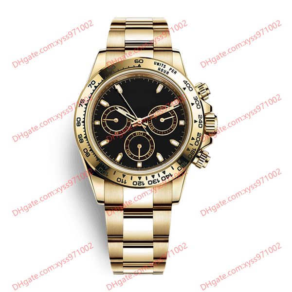highquality men's watch 40mm black dial asia 2813 automatic mechanical m116508-0004 gold watch without chronograph luminous stainless s, Slivery;brown
highquality men's watch 40mm black dial asia 2813 automatic mechanical m116508-0004 gold watch without chronograph luminous stainless s, Slivery;brown