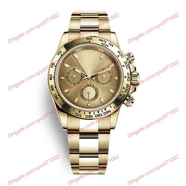 highquality men's watch 40mm gold luminous dial asia 2813 automatic mechanical m116508 luxury gold wrist watch without chronograph stai, Slivery;brown
highquality men's watch 40mm gold luminous dial asia 2813 automatic mechanical m116508 luxury gold wrist watch without chronograph stai, Slivery;brown